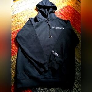 Black hoodie